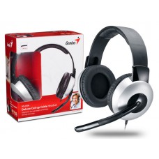 HEADSET C/MICROFONE E CONTROLE VOLUME PTO/PRATA